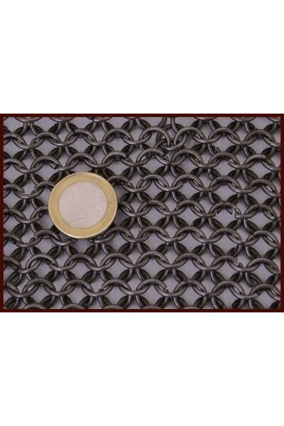 Lorica hamata, butted rings, 8 mm