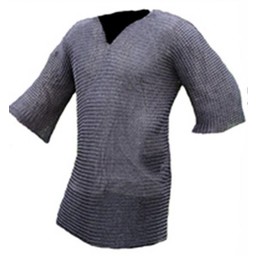 Hauberk with mid-length sleeves, 8 mm