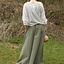 Medieval skirt Melisende, green