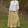 Medieval skirt Melisende, light brown