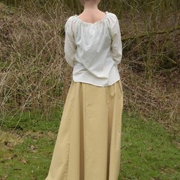 Medieval skirt Melisende, light brown