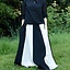 Medieval skirt Loreena, black-natural