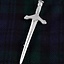 Kilt pin sword