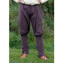 Viking trousers Floki, brown
