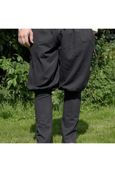 Viking trousers Floki, black