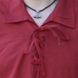 Medieval shirt Rawlin, red