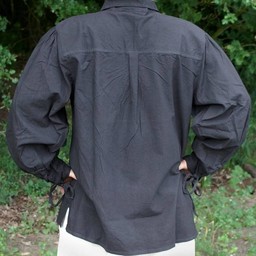Medieval shirt Rawlin, black