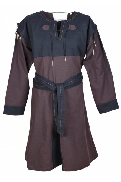 Skjoldehamm tunic, brown-black