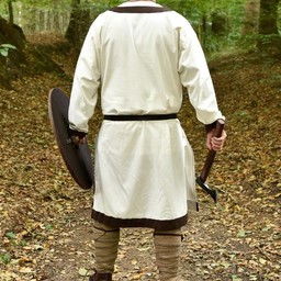 (Early) medieval tunic Clovis, natural-brown
