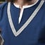 Birka tunic Knut, short sleeves, blue