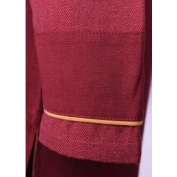 Thorsberg tunic herringbone motif, red