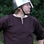 Viking tunic with short sleeves, brown, M, special offer!
