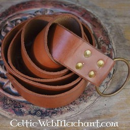 Ring belt, 150 cm, brown