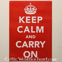 Poster Keep calm and carry on