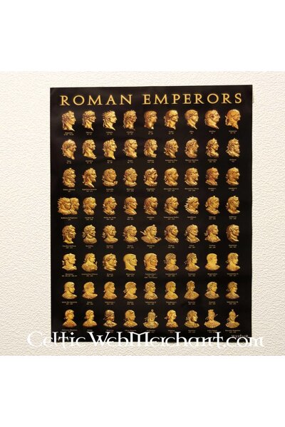 Poster Roman emperors