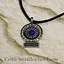 SPQR pendant, blue