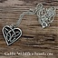 Celtic heart pendant