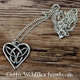 Celtic heart pendant