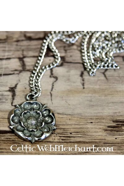 Tudor rose pendant
