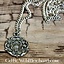 Tudor rose pendant