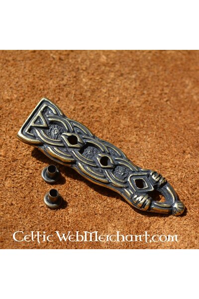 Birka belt end Borre style