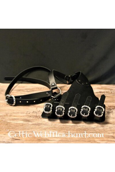 Rapier baldric, 16th-17th century, brown