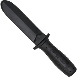 Rubber training dagger short