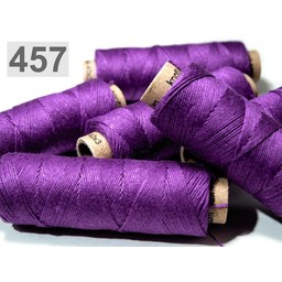 Linen yarn purper 50m