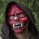 Epic Armoury Skull Trophy Mask, red