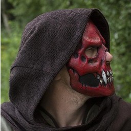 Skull Trophy Mask, red