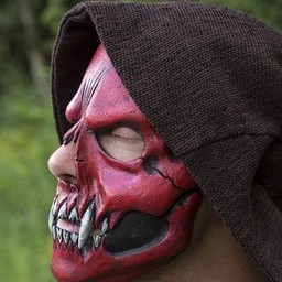 Skull Trophy Mask, red