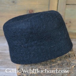 15th century felt hat Dürer, black