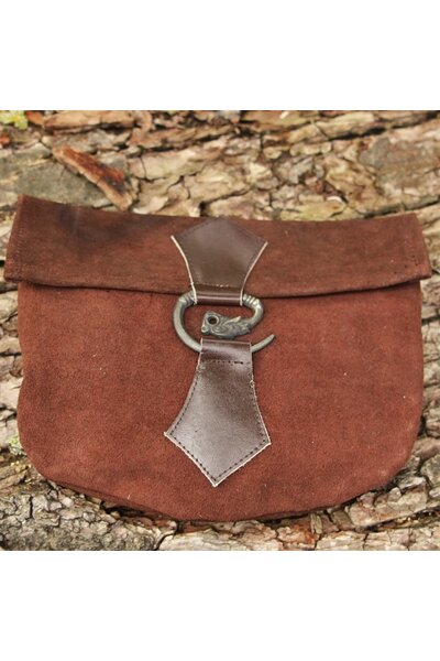 Belt bag dragon, brown