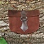 Belt bag dragon, brown