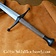 Red dragon Longsword replica HEMA