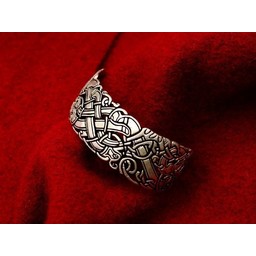 Celtic bracelet with Ancient Irish motifs