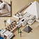Model building kit pyramid temple
