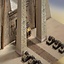 Model building kit Egyptian temple 1550 - 1070 BC.