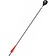 Epic Armoury LARP Arrow, Round Headed, black-red