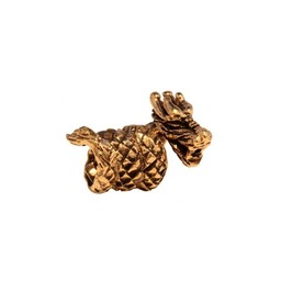 Bronze dragon beard bead
