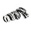 Viking dragon beard bead silver