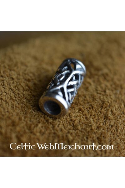 Celtic beardbead silver