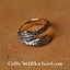 Viking Ring with spearheads pattern, bronze