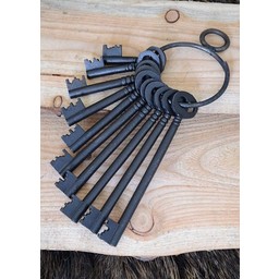 Historical keys, set of ten pieces