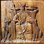 Wooden wall decoration Odin