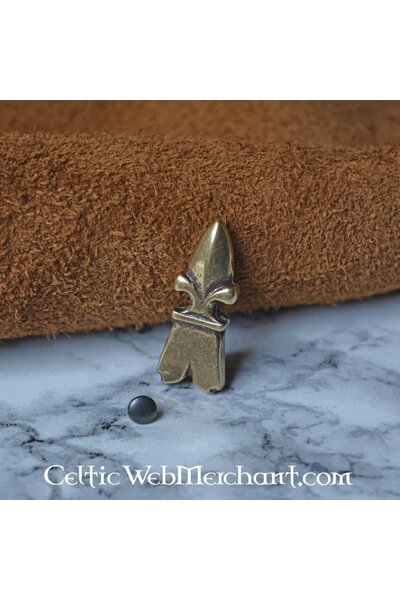 Medieval belt end (1250-1500)