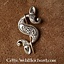 Celtic-Roman sea horse fibula