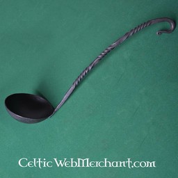 Medieval iron spoon