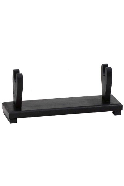 Black stand for one samurai sword