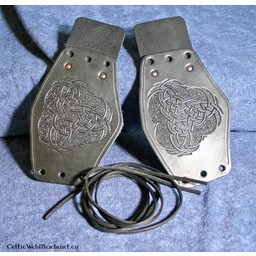 Pair of Celtic wrist guards